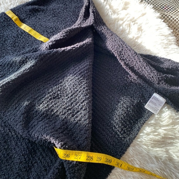 CHARTER CLUB WOMEN’S BLACK HOODED KNIT PONCHO ONE SIZE FITS ALL Brand New TAGS - Picture 9 of 14